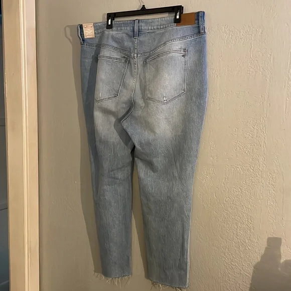 NWT Madewell Plus High Rise Slim Boyjean - Picture 13 of 15